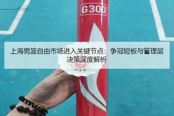 上海男篮自由市场进入关键节点：争冠短板与管理层决策深度解析（XINGCAI SPORTS）